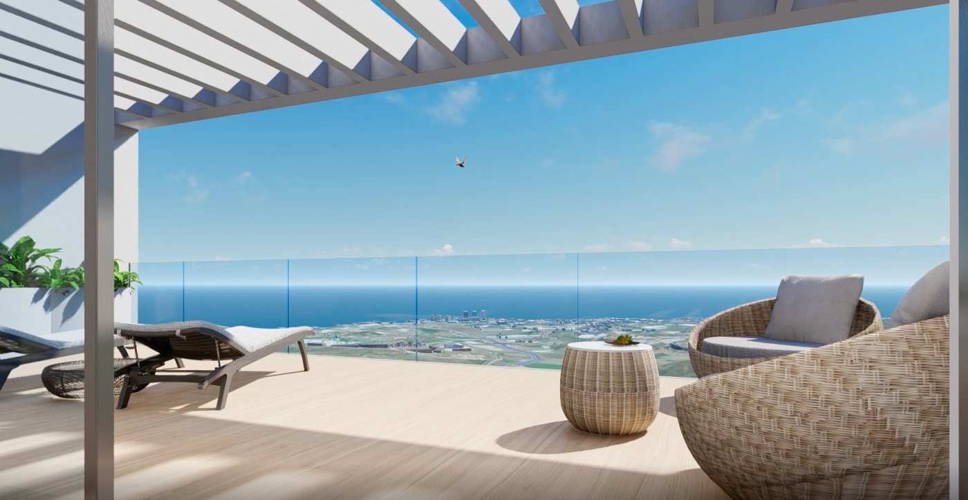 Apartments with sea views in Torrox in Torrox