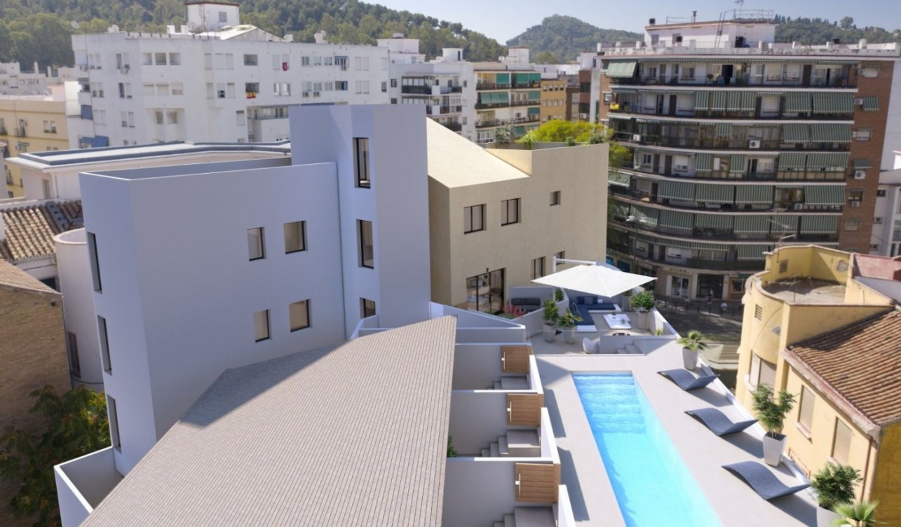 Development of new apartments in Malaga, Fuente Olletas in Málaga