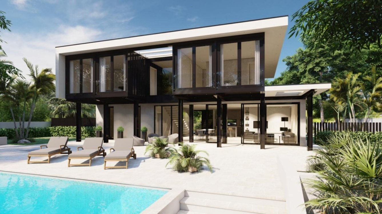 Moderna Villa de obra nueva en El Paraíso en Estepona
