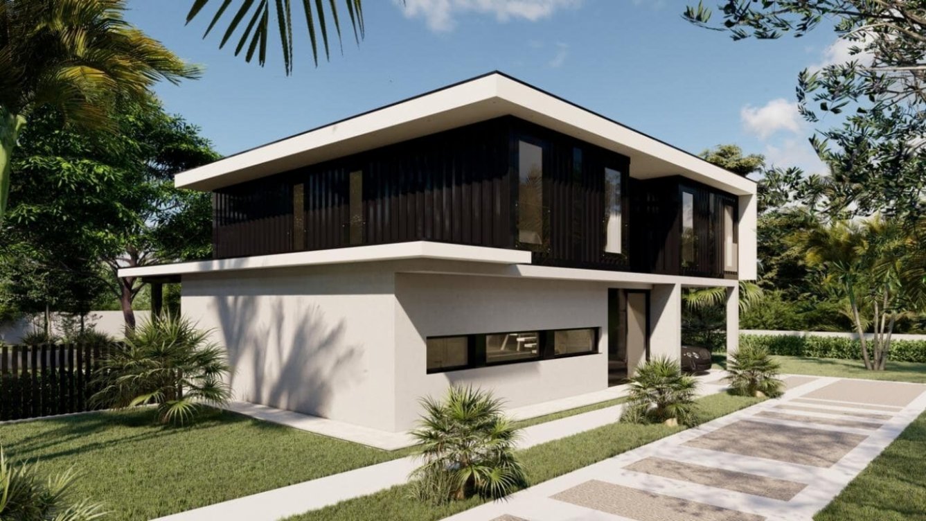 Moderna Villa de obra nueva en El Paraíso en Estepona