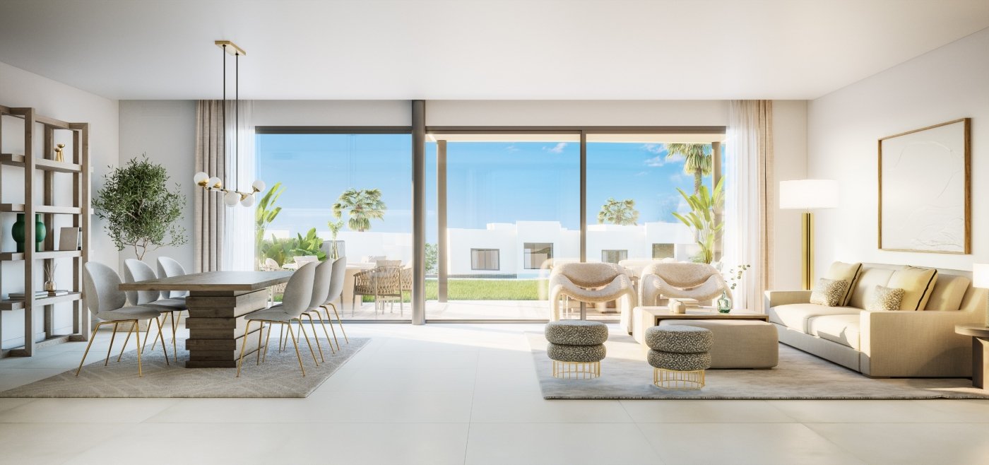 New semi-detached villas in Santa Clara, Marbella in Marbella
