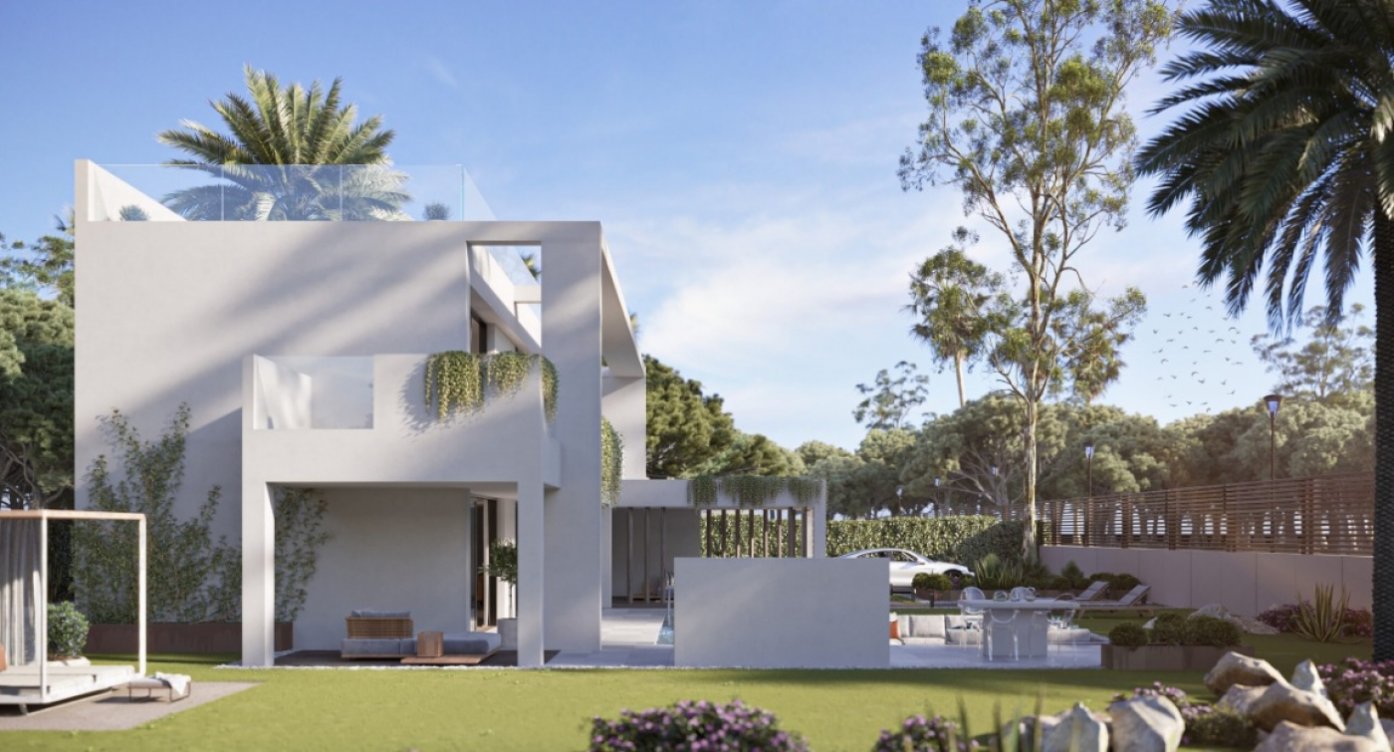New development of modern villas between La Duquesa and Sotogrande in Manilva