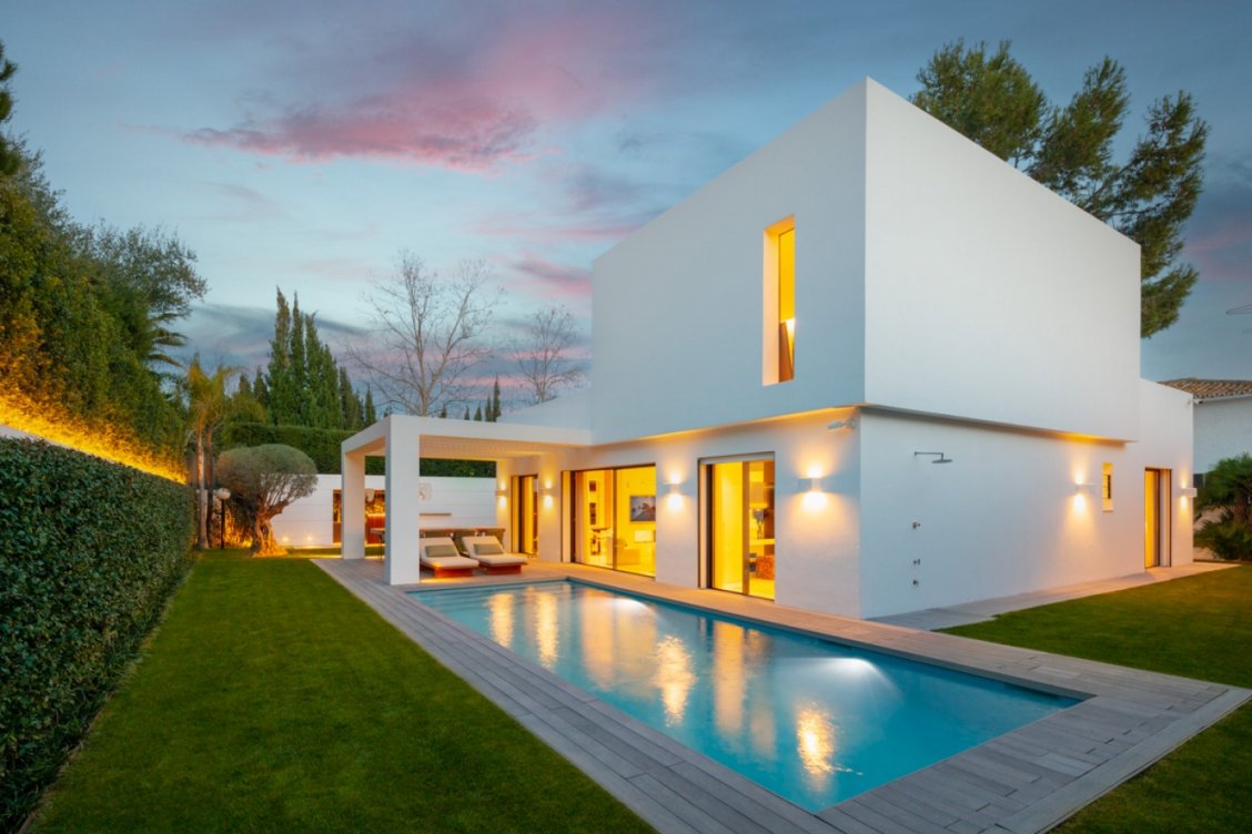 Moderna villa en Guadalmina Golf en Marbella