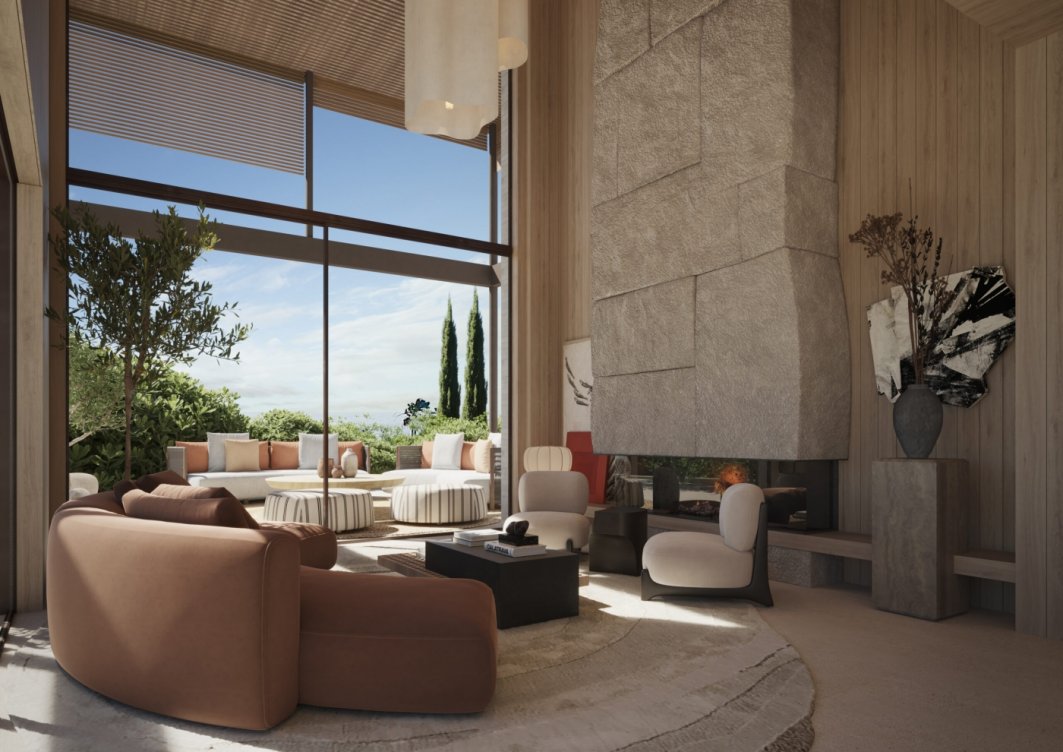 Luxury detached and semi-detached villas in Sierra Blanca, Marbella in Marbella