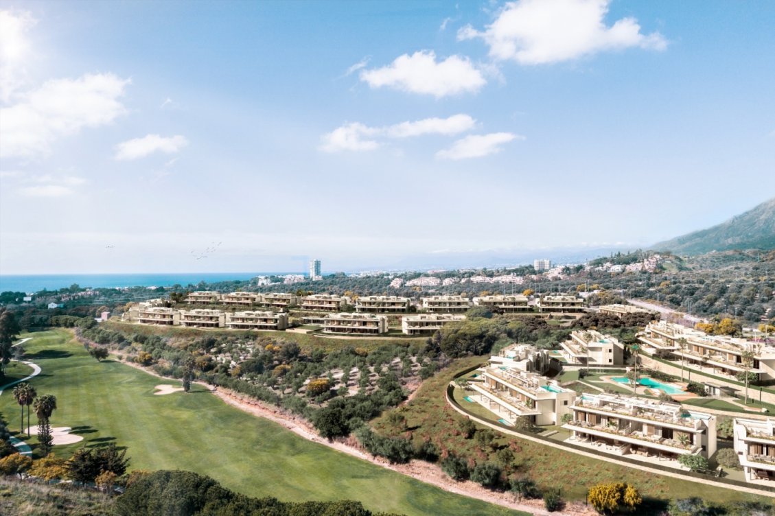 New luxury apartments in Santa Clara Golf, Marbella in Marbella