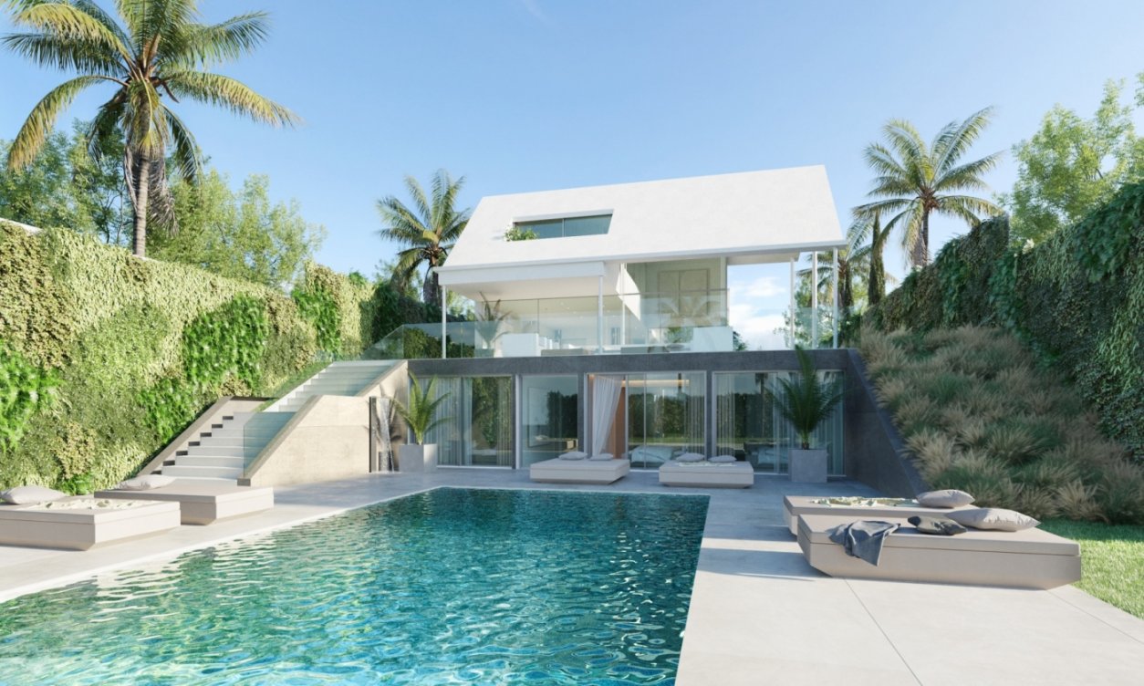 Villa de obra nueva en El Higuerón en Benalmádena 