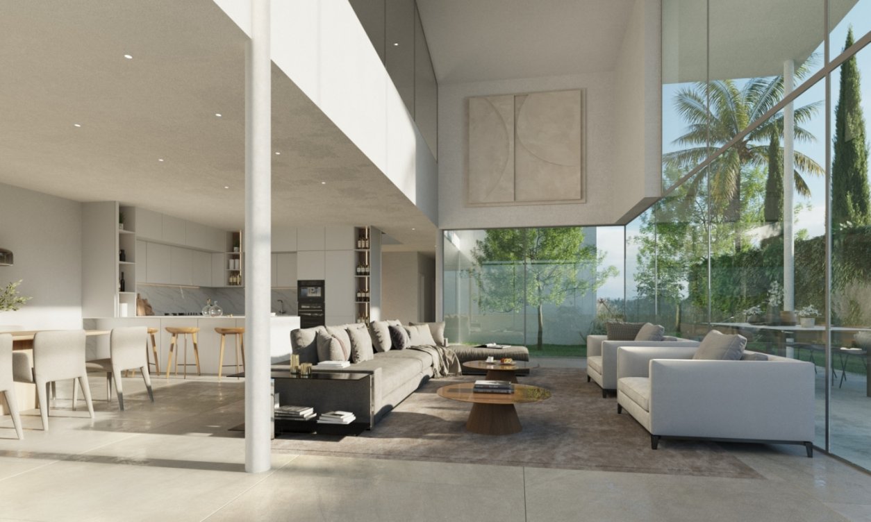 Villa de obra nueva en El Higuerón en Benalmádena 