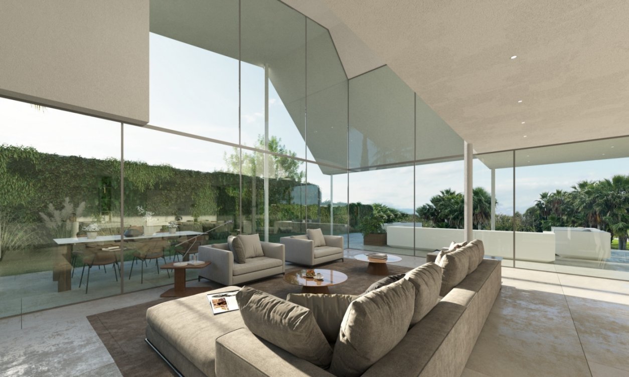 Villa de obra nueva en El Higuerón en Benalmádena 