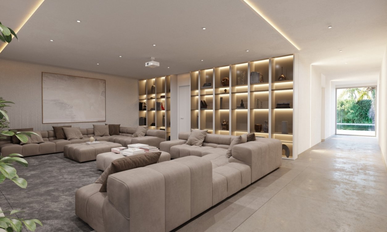 Villa de obra nueva en El Higuerón en Benalmádena 