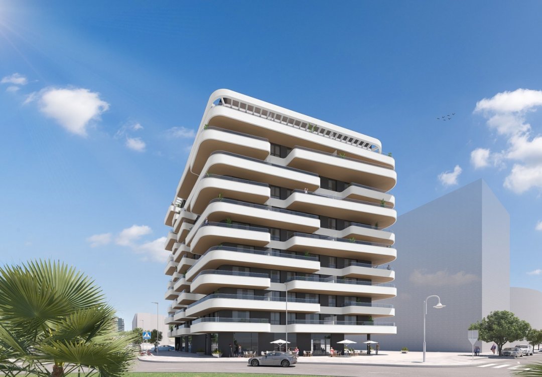 Promoción de viviendas en 1ª línea de playa en Málaga en Málaga