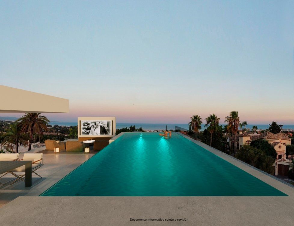 Promoción de villas pareadas en Atalaya de Rio Verde, Puerto Banús en Marbella
