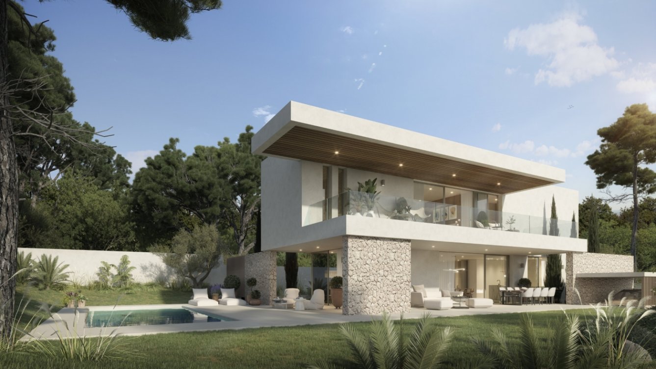 Villa moderna en Elviria playa en Marbella