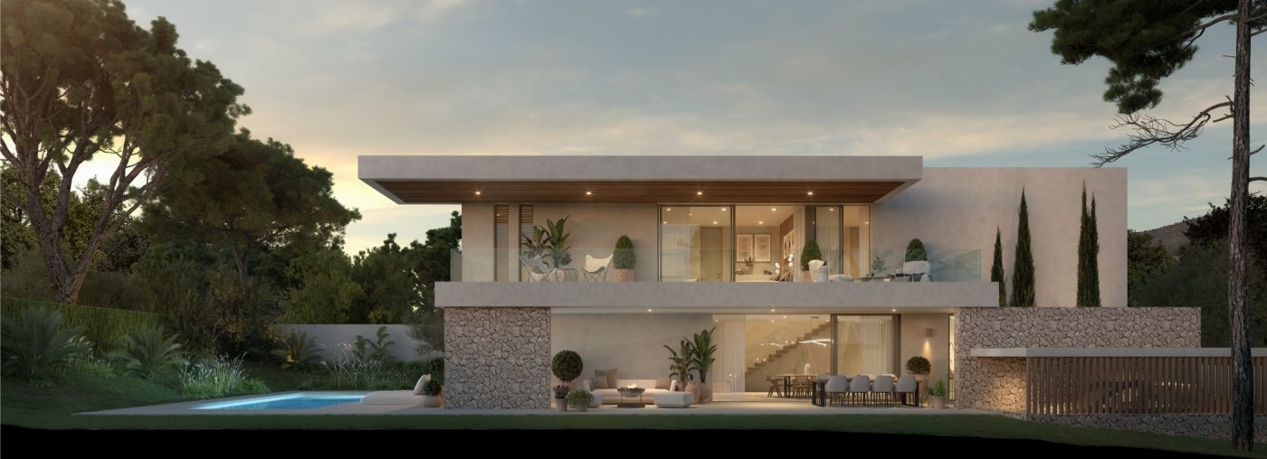Villa moderna en Elviria playa en Marbella