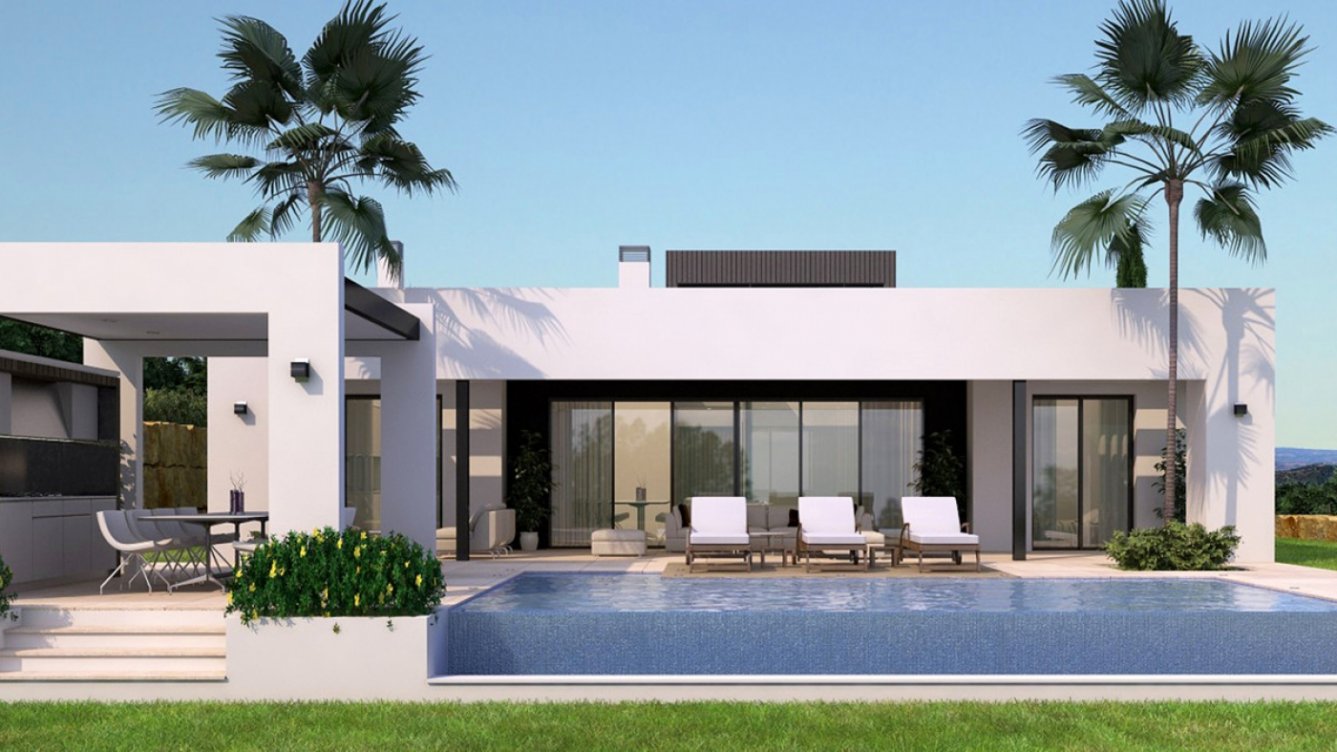 Promoción de villas de obra nueva en La Cala de Mijas en Mijas