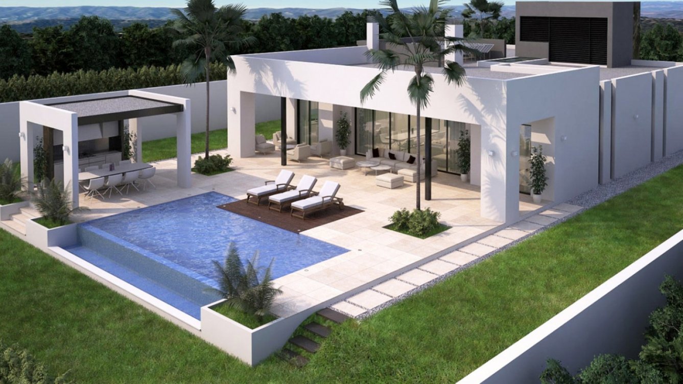 Promoción de villas de obra nueva en La Cala de Mijas en Mijas