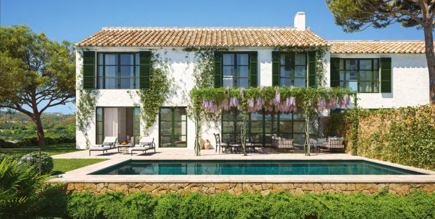 Promoción de adosados y villas en Finca Cortesin, Casares en Casares