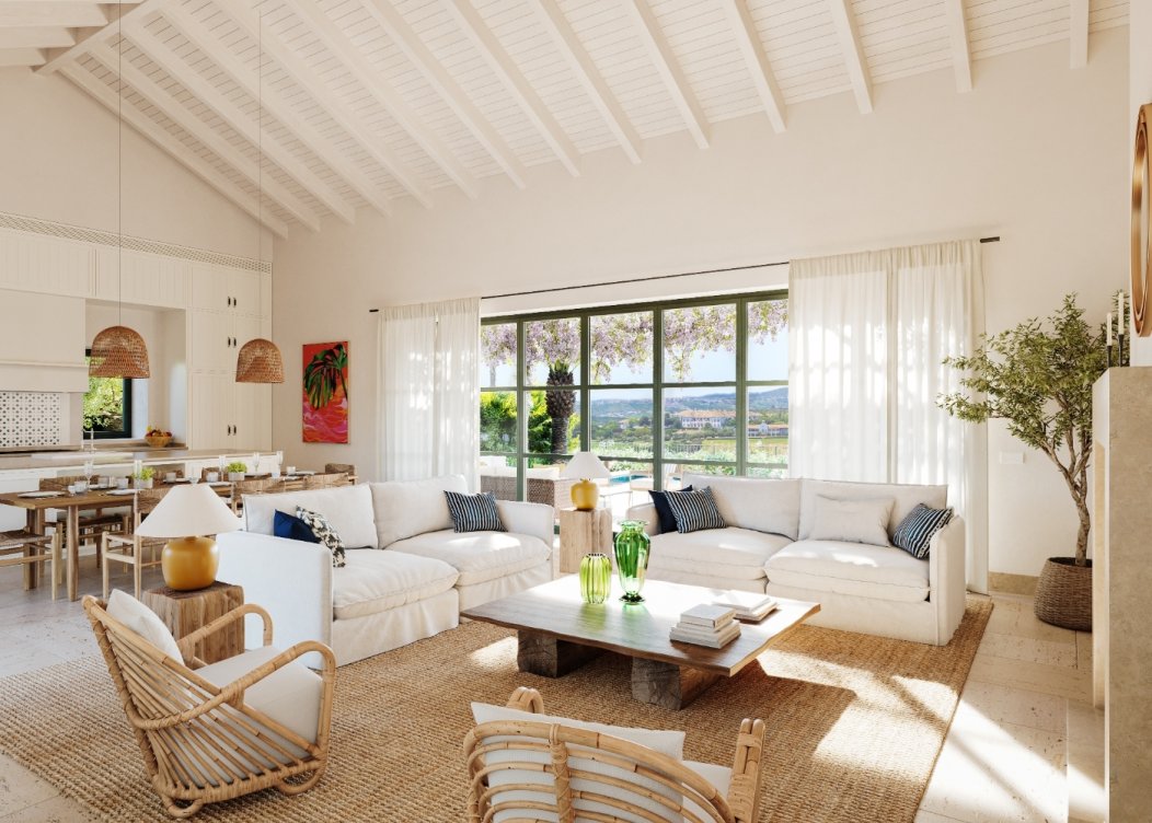 Promoción de adosados y villas en Finca Cortesin, Casares en Casares