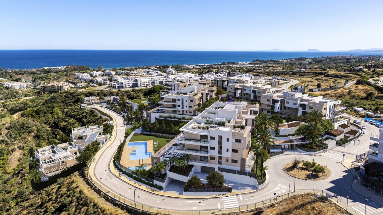Promoción con villas pareadas en Estepona en Estepona