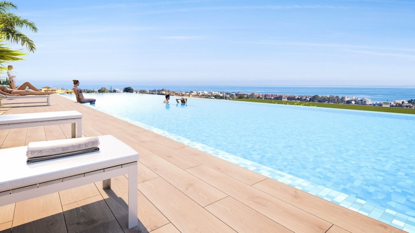 Promoción con villas pareadas en Estepona en Estepona