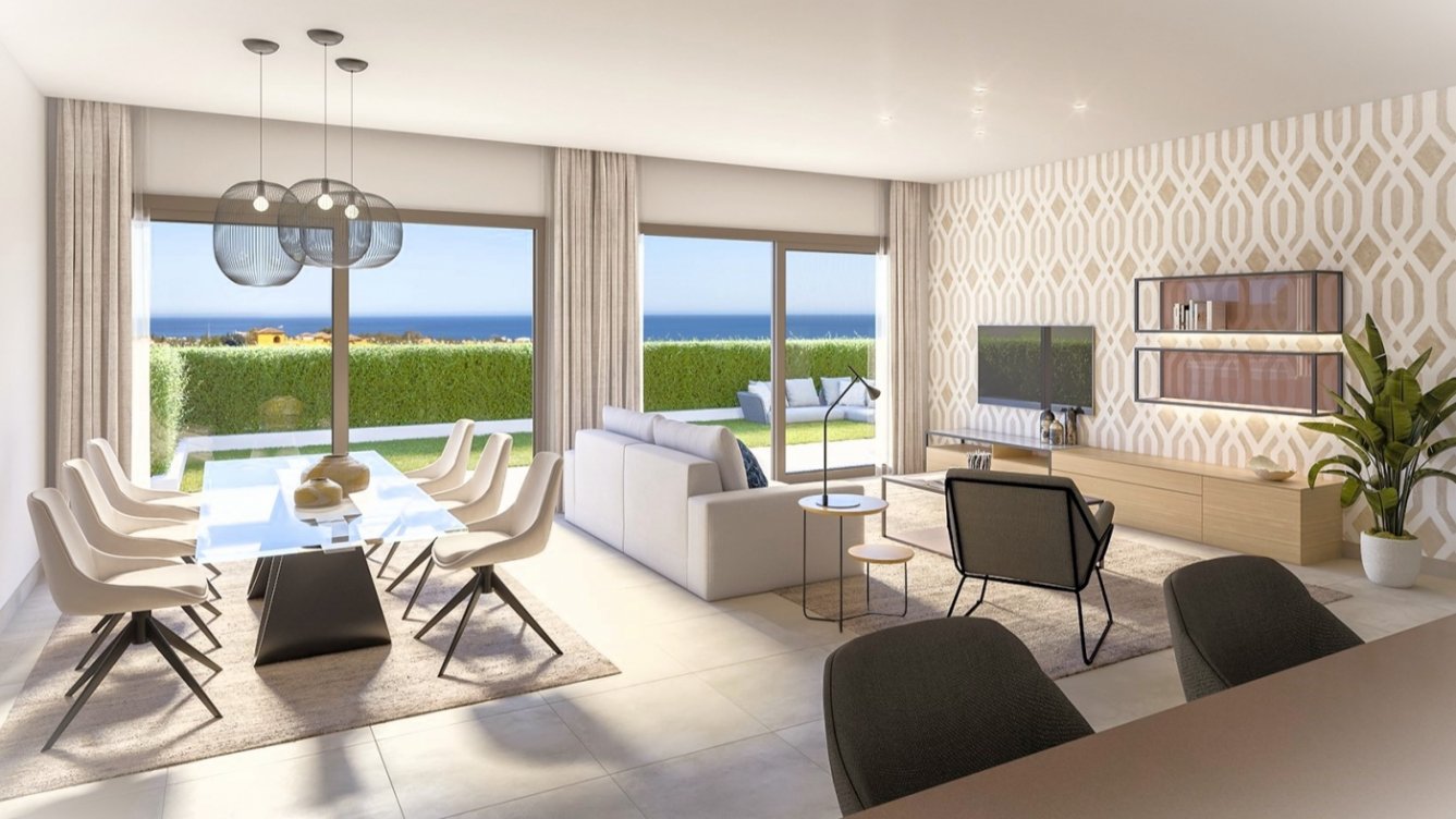 Promoción con villas pareadas en Estepona en Estepona