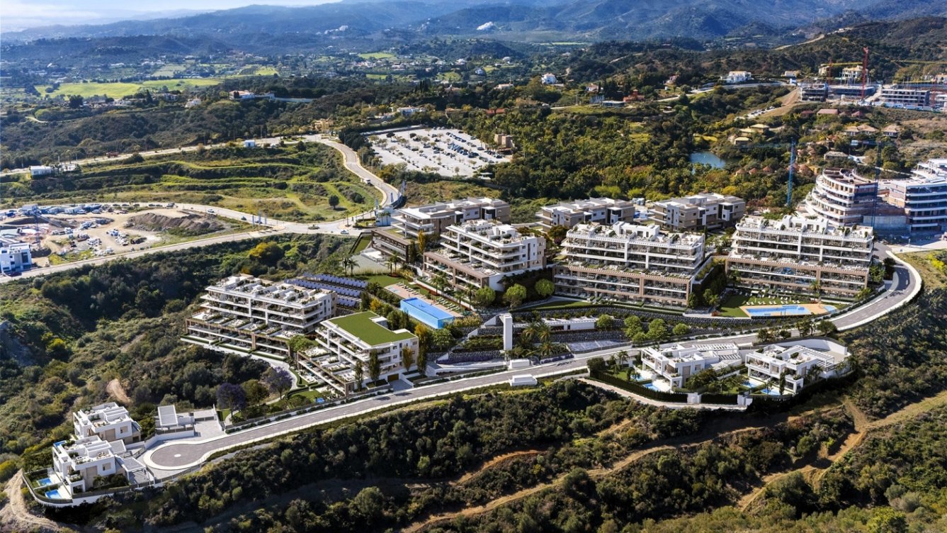Promoción con villas pareadas en Estepona en Estepona